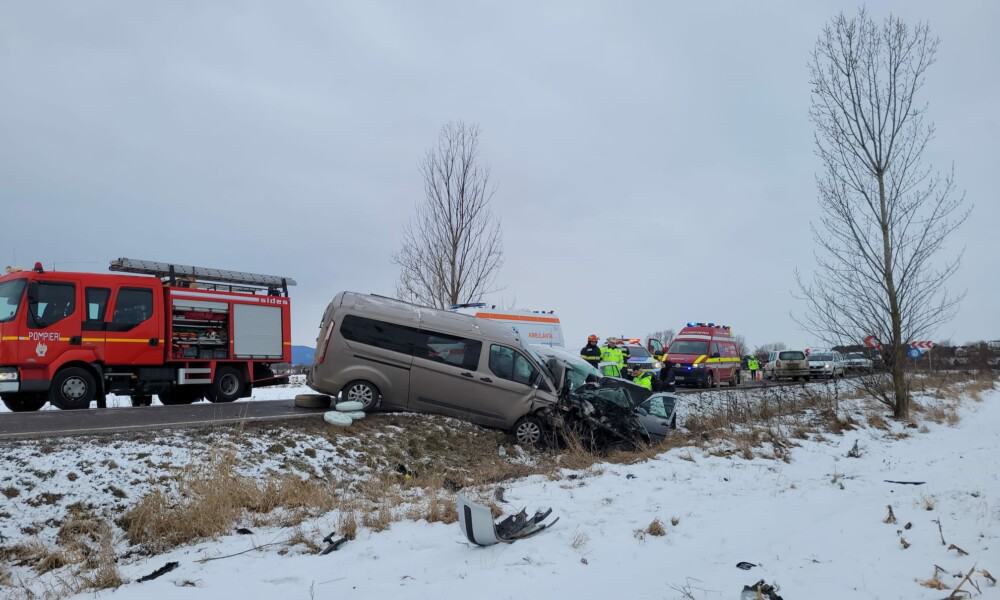 Foto Accident Cu Dou Victime Pe Dn E N Jude Ul Covasna Circula Ie