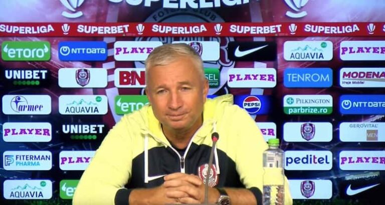 Dan Petrescu Antrenorul Cfr Cluj Naintea Meciului Cu Pafos