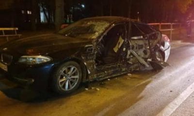 BMW accident timisoara
