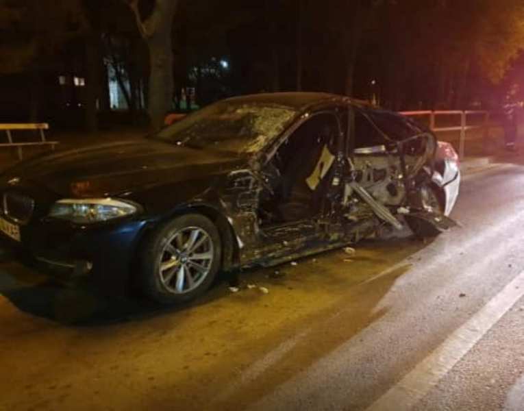 BMW accident timisoara