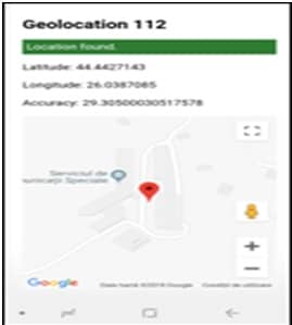 geolocation 112