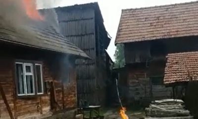incendiu casa