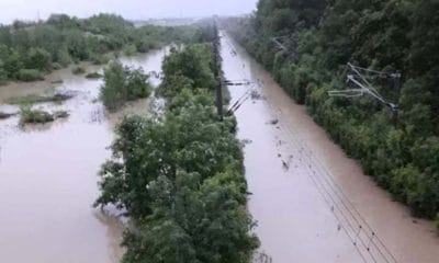 inundatii calea ferata