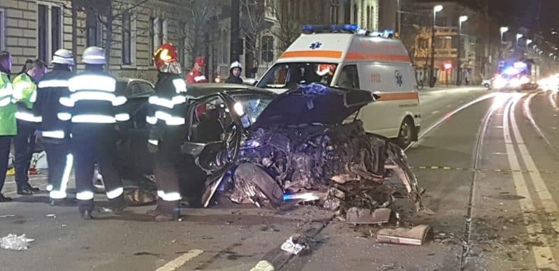 Update Foto Accident Grav In Zona Gării Din Cluj Napoca Un Bmw