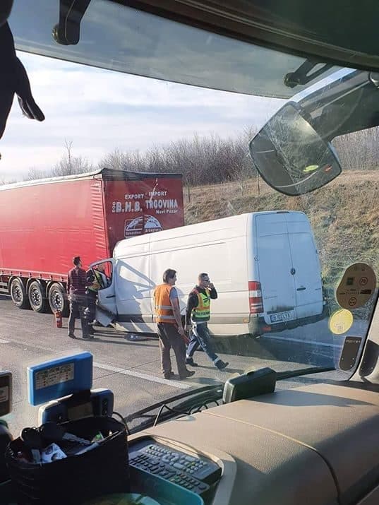 accident cumplit tânăr șofer român