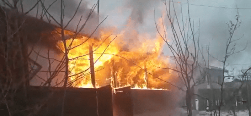 incendiu casa botosani