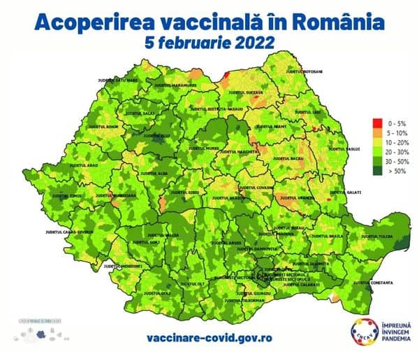 vaccin romania 7 februarie 2022