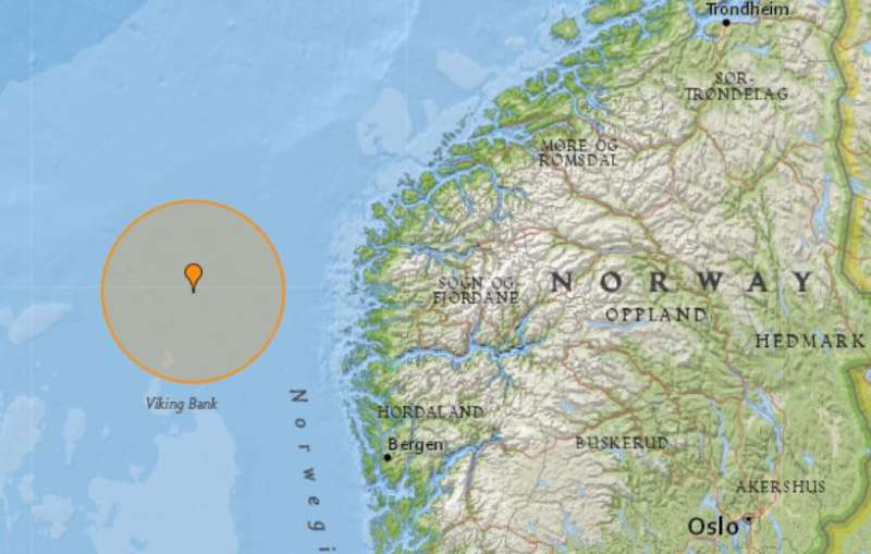 cutremur norvegia