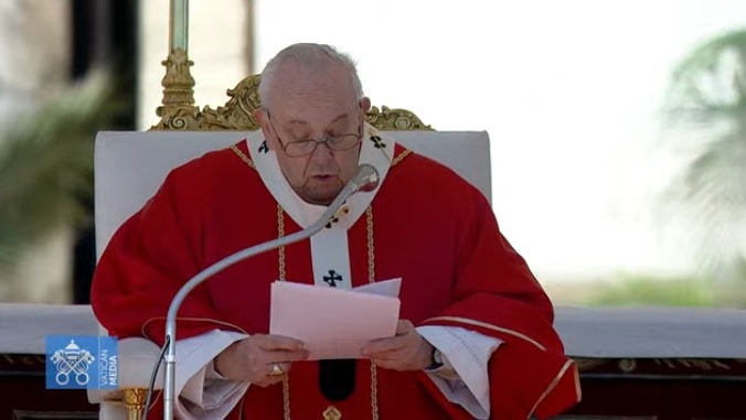papa francisc sura foto captura video vatican news