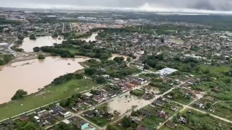 brazilia inundatii