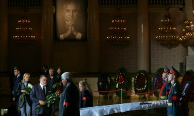 mihail gorbaciov a fost înmormântat la moscova. ultimul lider al