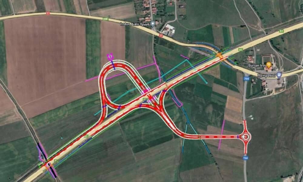 Nodul rutier de acces la autostradă dinspre Cugir va costa 8 3 milioane