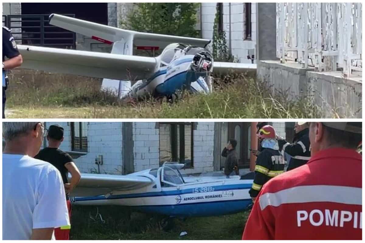 accident aviatic în județul dolj, după ce un planor s a