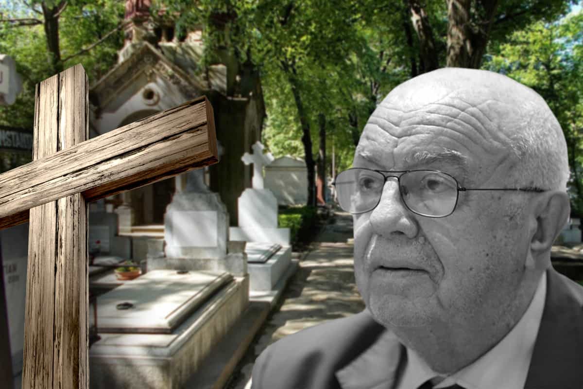 alexandru arșinel, înmormântat la cimitirul bellu. ultimele omagii aduse regretatului