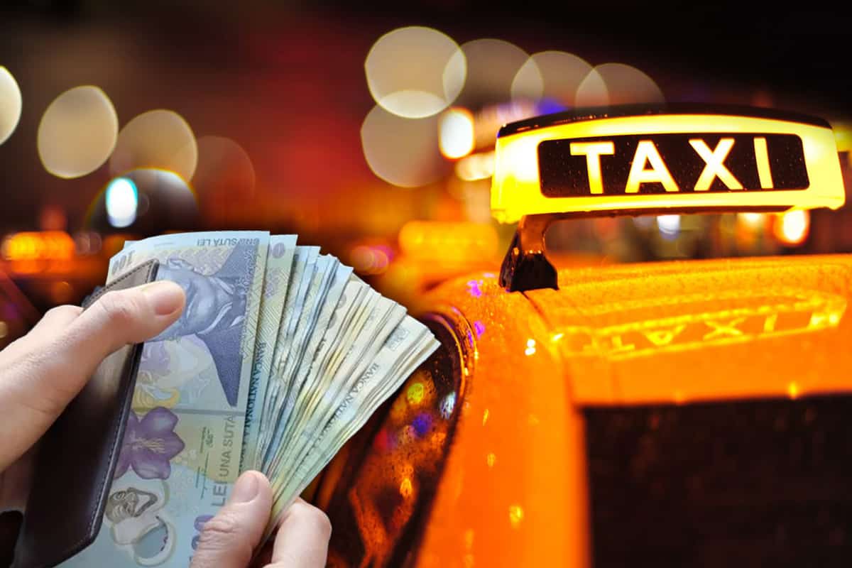 prețul pentru o călătorie cu taxiul ar putea fi majorat.