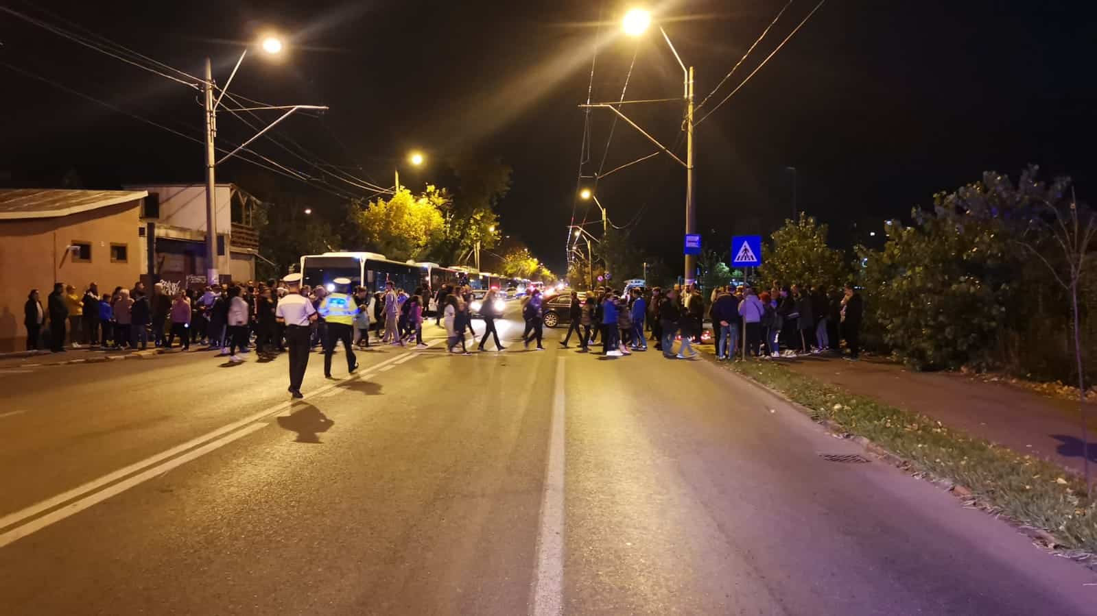 un protest spontan blochează șoseaua antiaeriană din capitală. cetățenii se