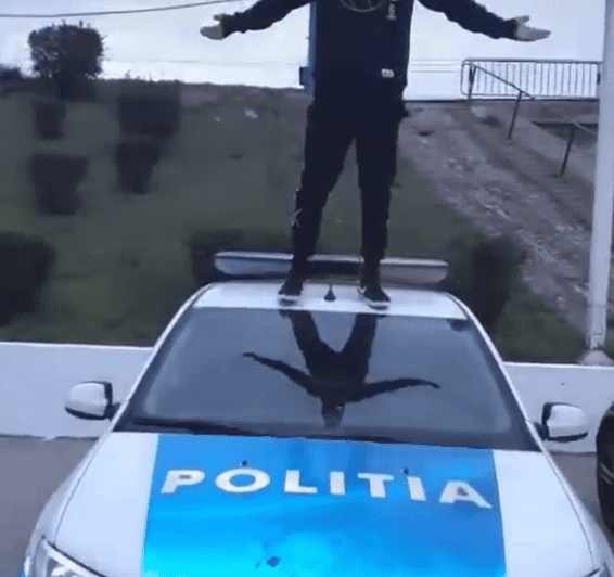dolj masina politie