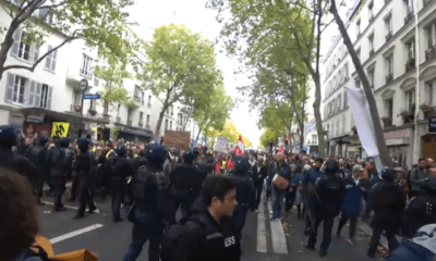 protest paris captură video youtube civicio