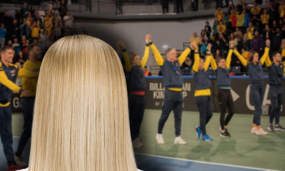 apariție inedită la meciul de tenis românia ungaria. „e pentru prima