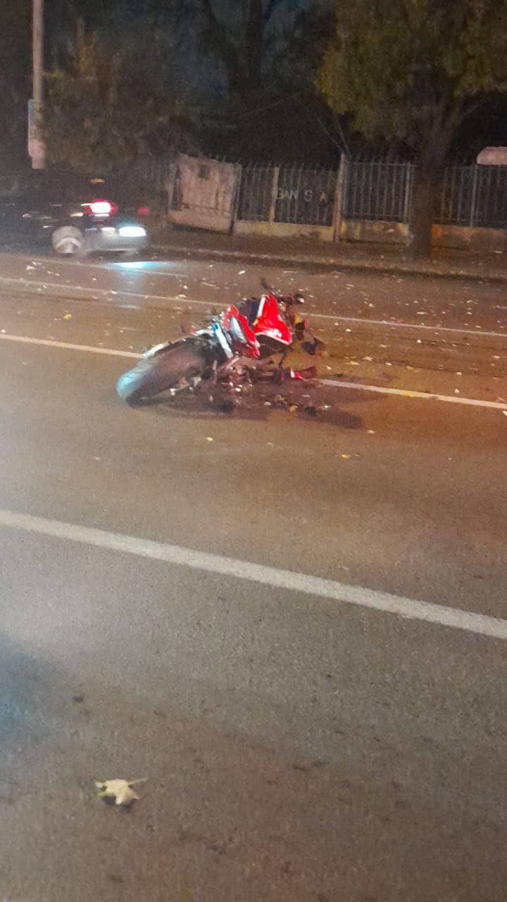 accident moto bucuresti sursa foto info trafic romania