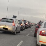 coloana masini trafic aglomeratie