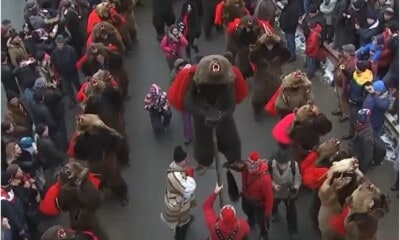 umblatul ursului traditii an nou agerpres captura video youtube