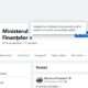 contul de facebook al ministerului de finanțe a fost spart.