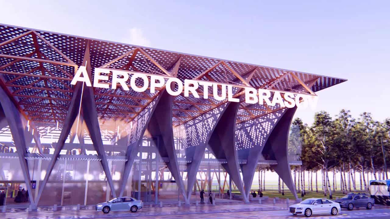 cum va arăta, de fapt, noul aeroport din brașov. În