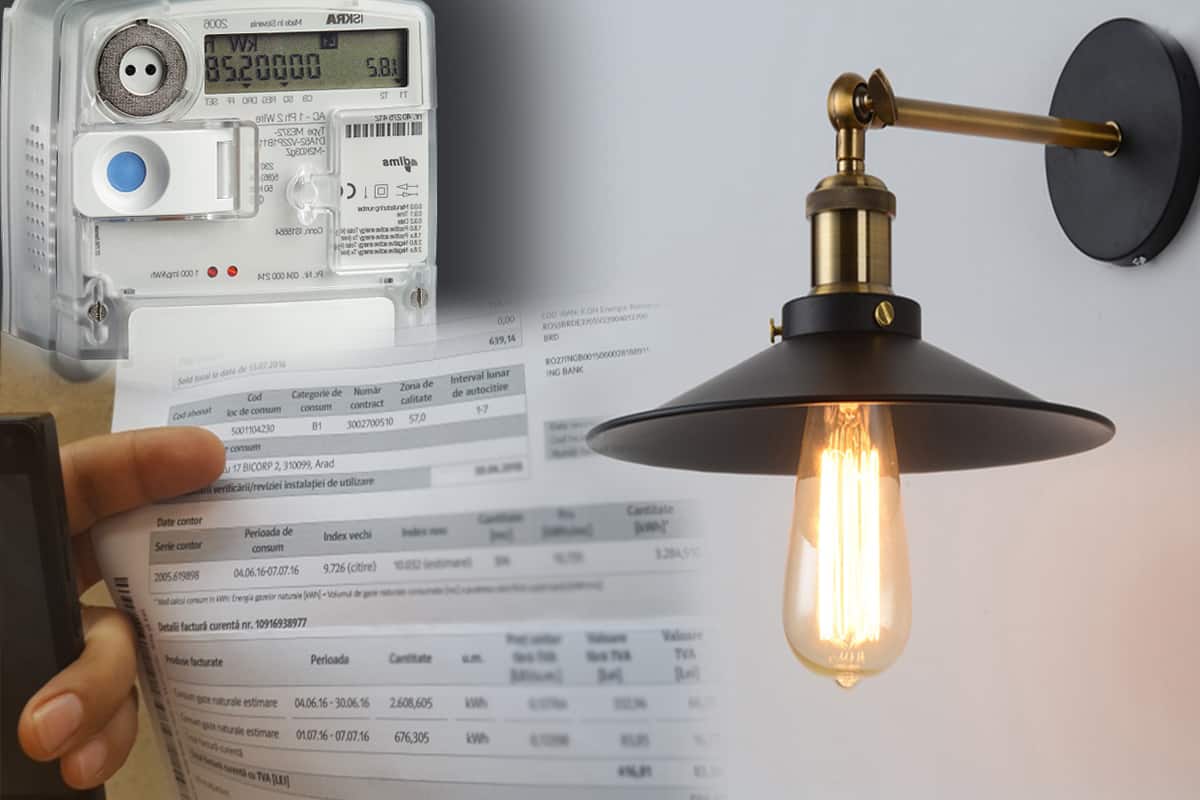 cum va arăta factura la energie electrică pentru clienții casnici.