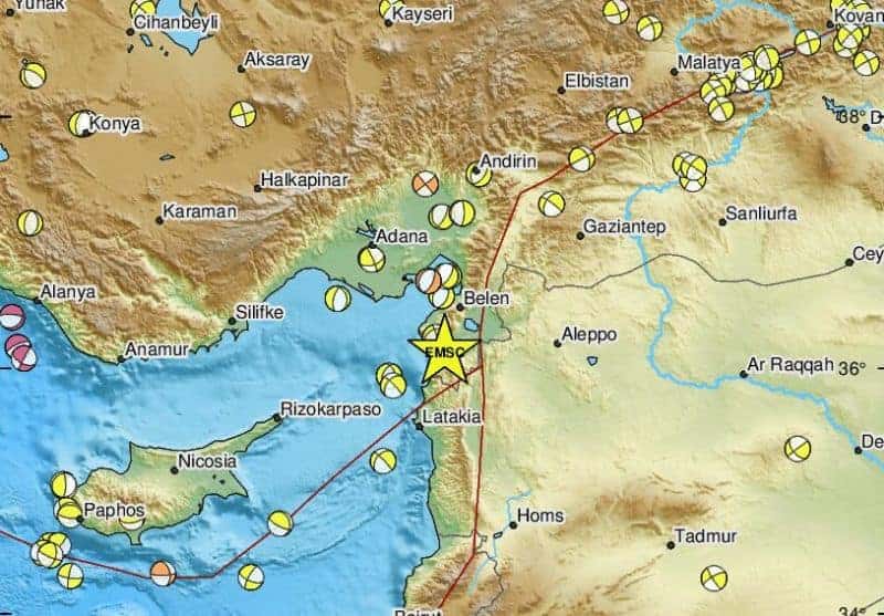 cutremur cu magnitudine de 6,4 în turcia, în regiunile afectate