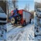 foto video: intervenție dificilă în hunedoara. un șofer, salvat în ultimul