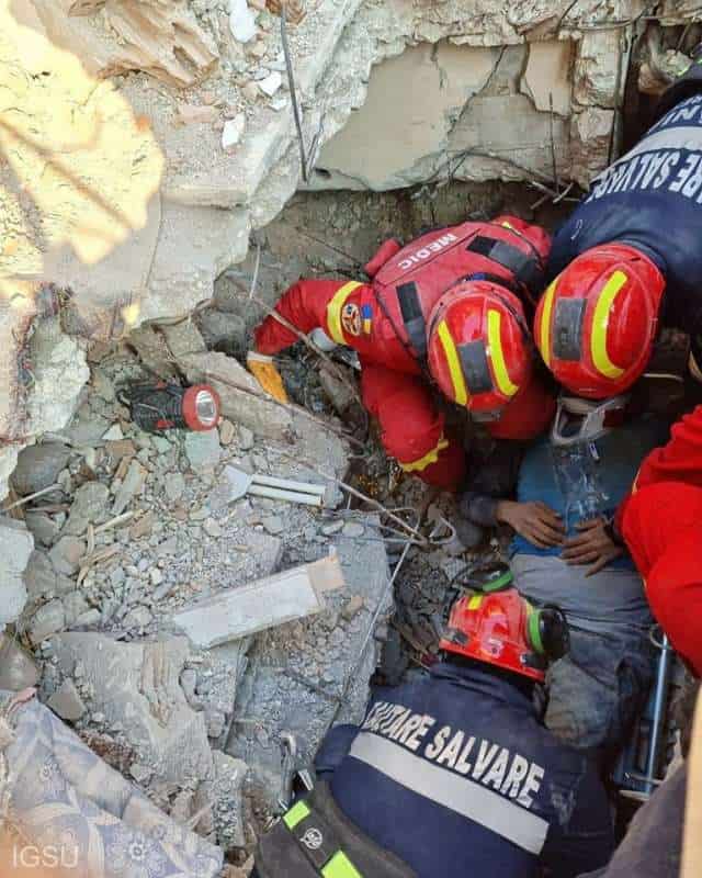 salvatori romani persoana salvata cutremur turcia