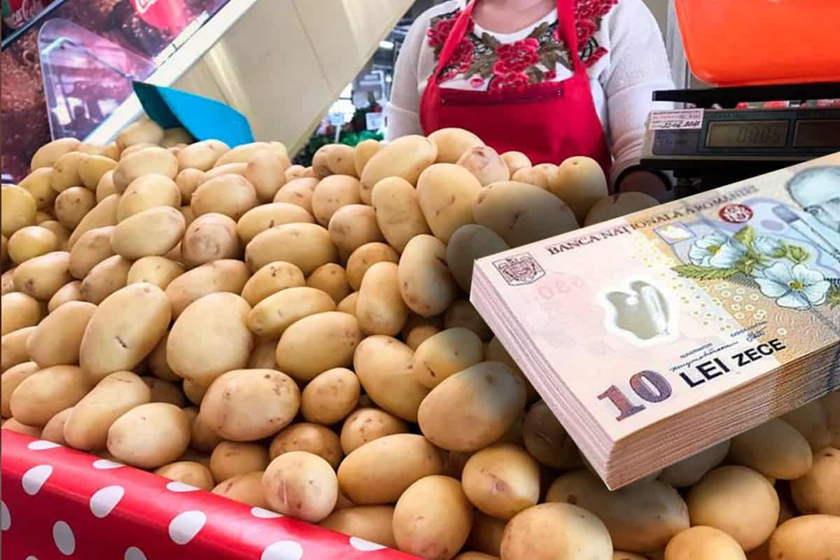 cât costă acum un kilogram de cartofi noi în bucurești.
