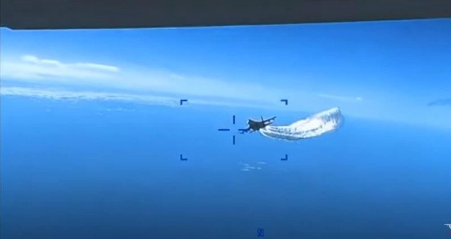 desfășurare de forțe în marea neagră, după prăbușirea dronei nato.