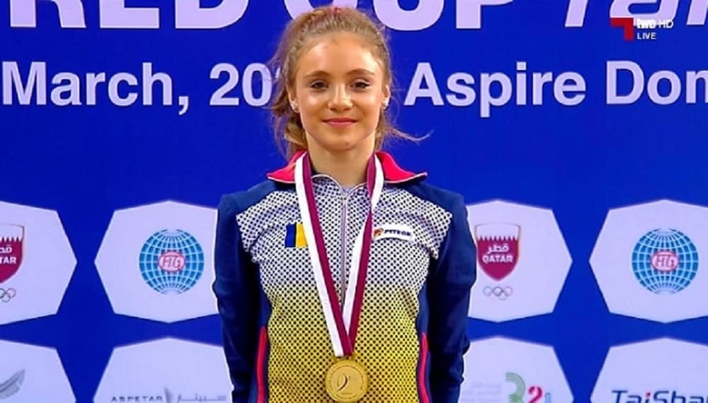 sabrina voinea a câștigat două medalii de aur la cupa