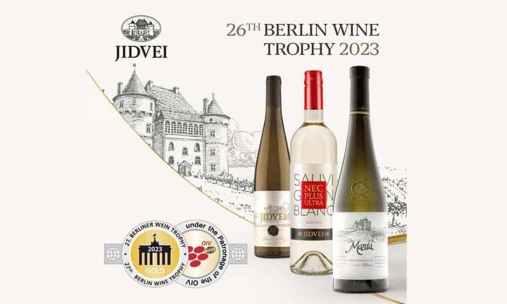 trei vinuri de jidvei medaliate cu aur la berliner wein
