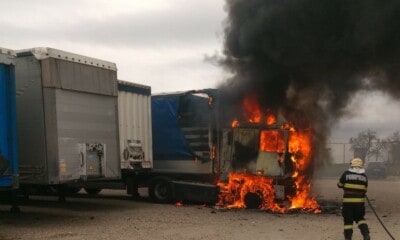 incendiu oradea camion