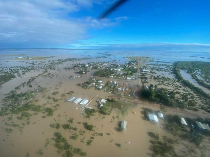 inundatii australia sursa foto facebook queensland police service