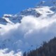 avalansa alpii francezi captura video twitter