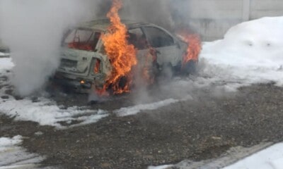 incendiu suceava masina