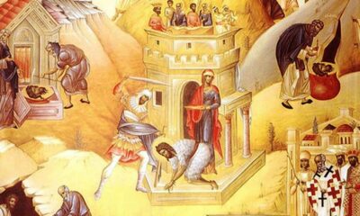 29 august: tăierea capului sfântului ioan botezătorul. ultima mare sărbătoare
