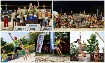 foto: alba carolina beach volleyball tournament 2023. câștigătorii evenimentului desfășurat