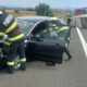 foto video: accident cu mai multe autoturisme pe autostrada a1,
