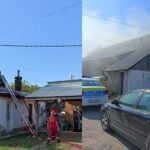 update foto video: incendiu în alba iulia, la un atelier de