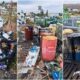 foto: 1,5 tone de deșeuri periculoase, indisponibilizate de poliția alba