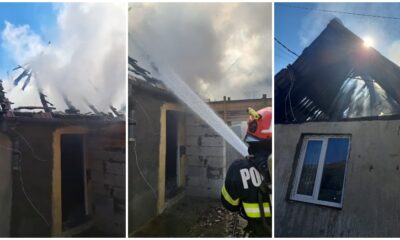 update foto video: incendiu în localitatea răchita. o casă a fost