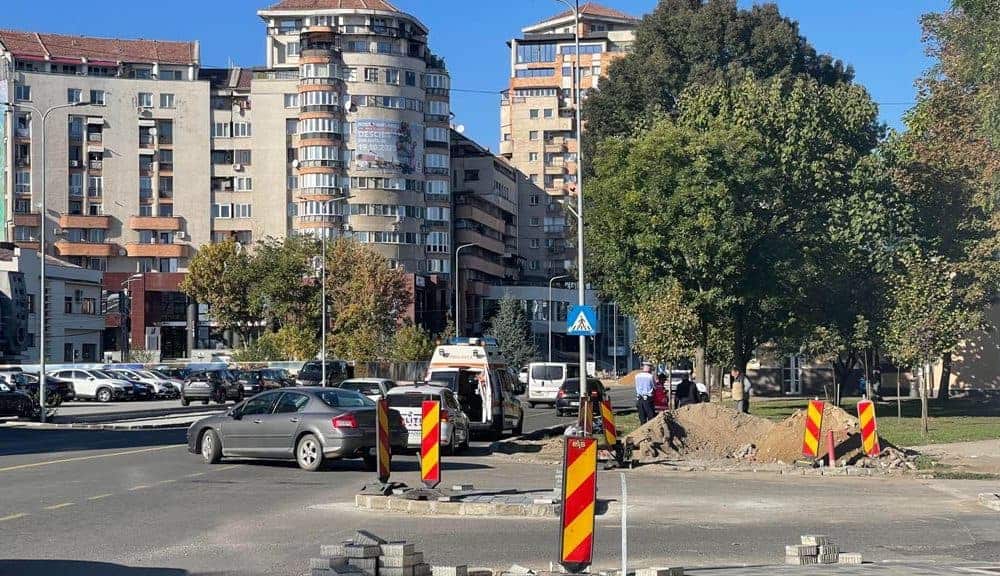 foto: accident în centrul municipiului alba iulia. un pieton a