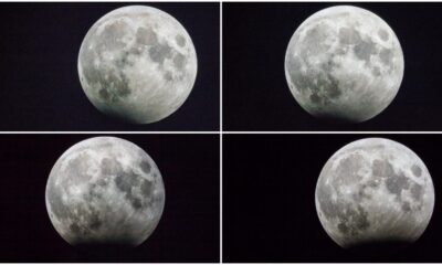 foto video: cum s a văzut eclipsa parțială de lună la alba