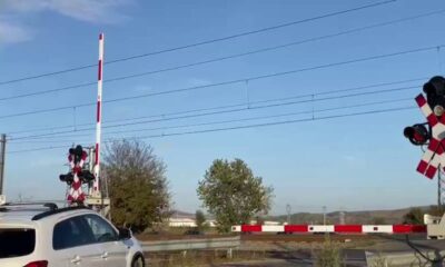 video: blocaj în trafic la trecerea cu calea ferată din