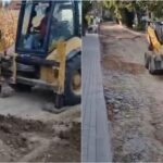 video lucrările de modernizare a străzii aurel vlaicu din teiuș